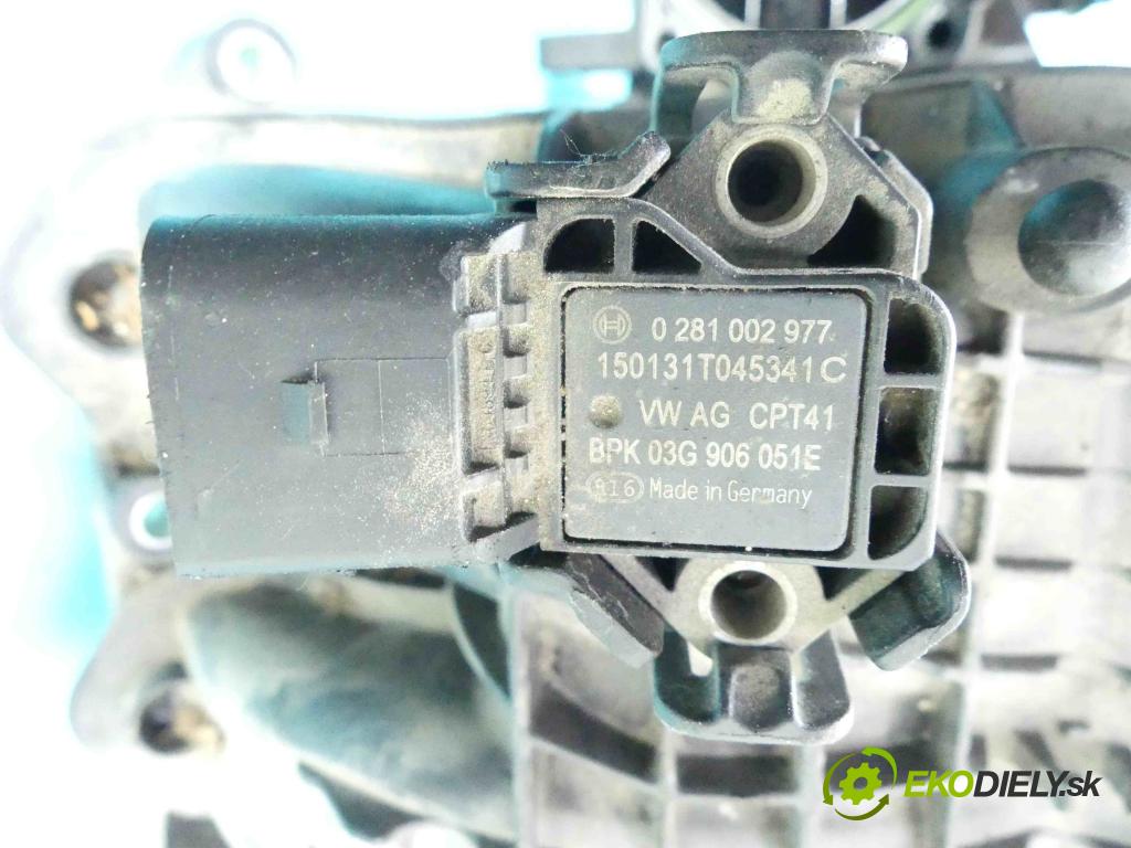 Skoda Octavia III 2013- 1.4 tsi 140 HP manual 103 kW 1395 cm3 5- zvod nasávací 0281002977 (Sacie potrubia)