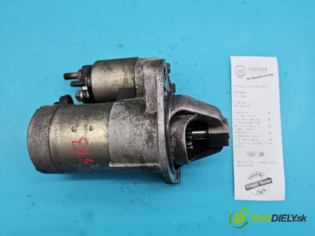 Opel Astra IV 2009-2015 1.7 cdti 125 HP manual 92 kW 1686 cm3 5- štartér 8980147432 (Štartéry)