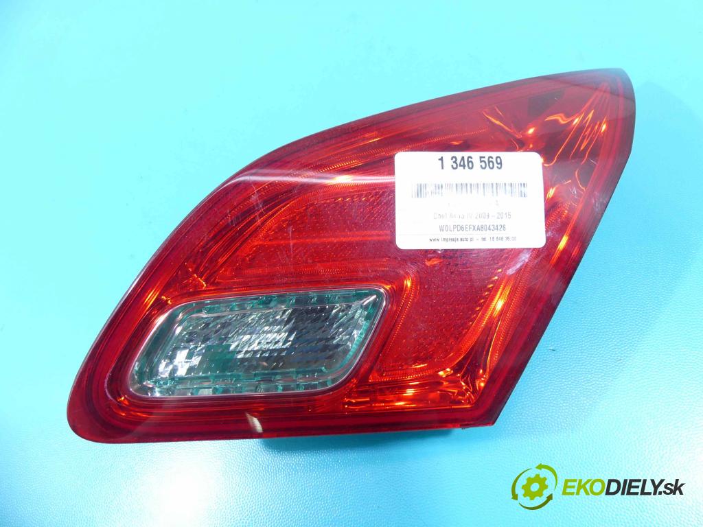 Opel Astra IV 2009-2015 1.7 cdti 125 hp manual 92 kW 1686 cm3 5- světlo zadní pravé  (Klika dveří ostatní)