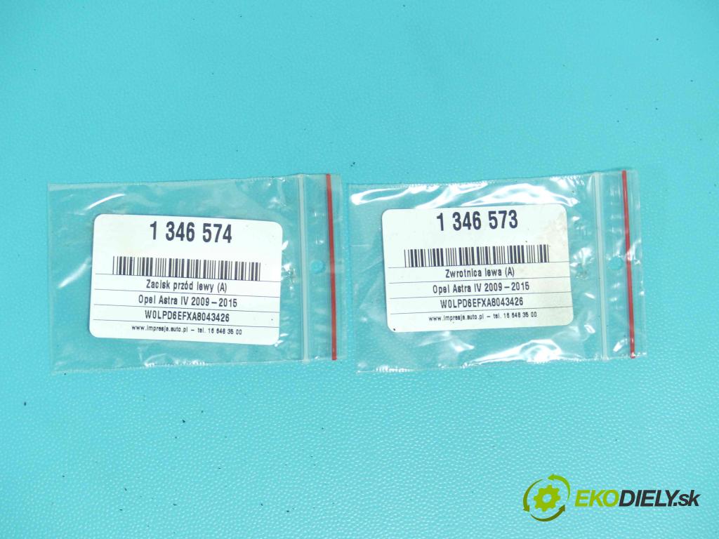 Opel Astra IV 2009-2015 1.7 cdti 125 HP manual 92 kW 1686 cm3 5- náboj ľavé  (Náboje)