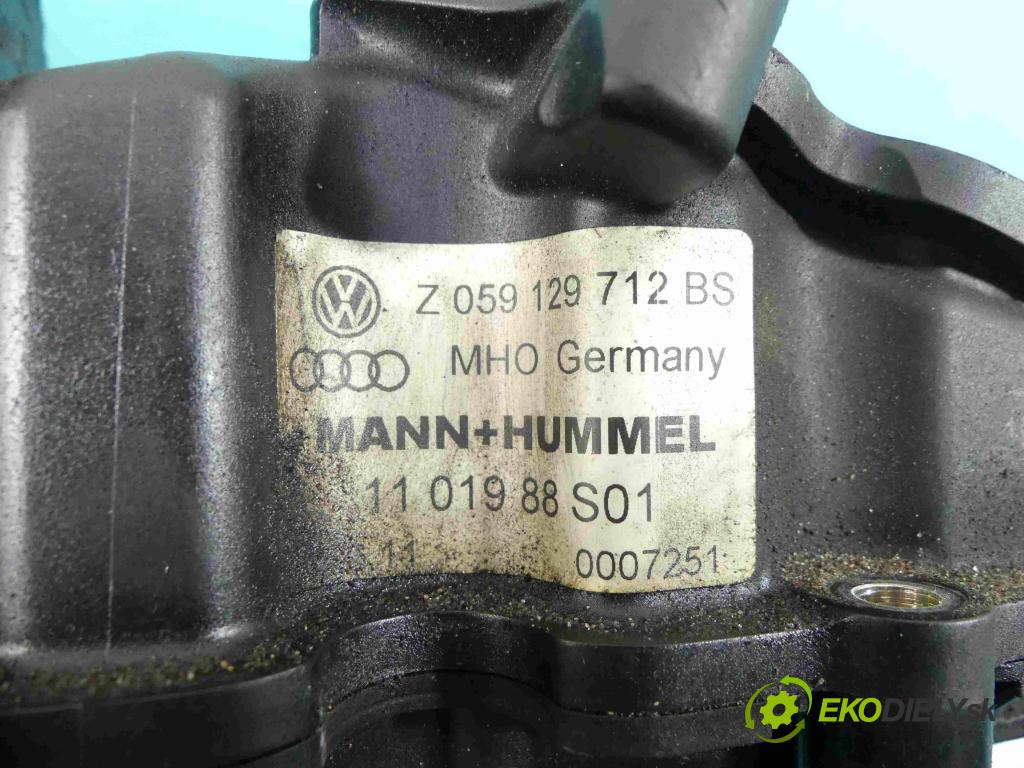 Audi A5 8T 2007-2016 3.0 V6 TDI 239KM automatic 176 kW 2967 cm3 5- zvod nasávací 059129086L (Sacie potrubia)