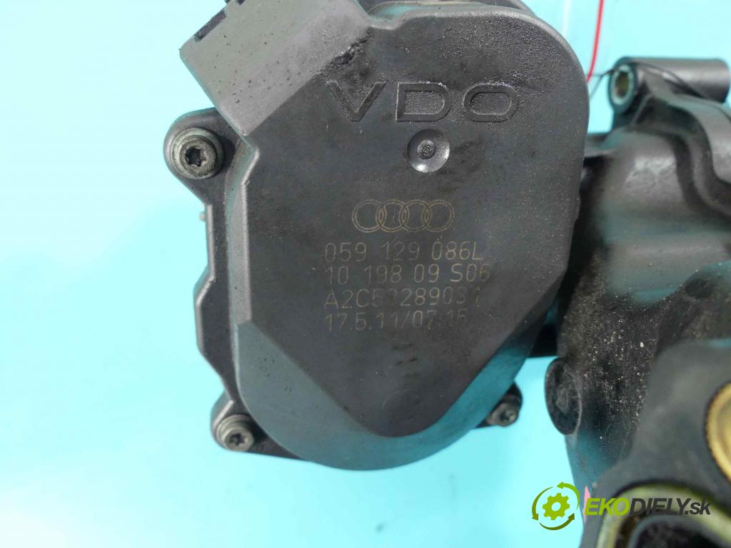 Audi A5 8T 2007-2016 3.0 V6 TDI 239KM automatic 176 kW 2967 cm3 5- zvod nasávací 059129086L (Sacie potrubia)