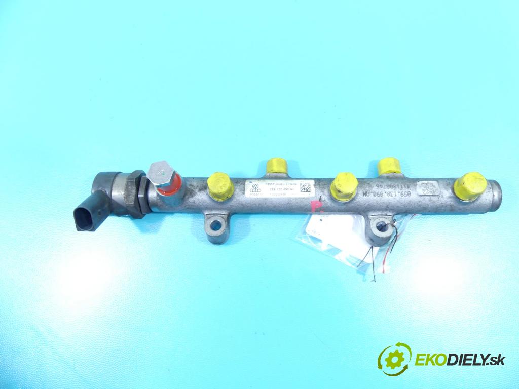 Audi A5 8T 2007-2016 3.0 V6 TDI 239KM automatic 176 kW 2967 cm3 5- lišta vstrekovacia 059130090AH (Vstrekovacie lišty)