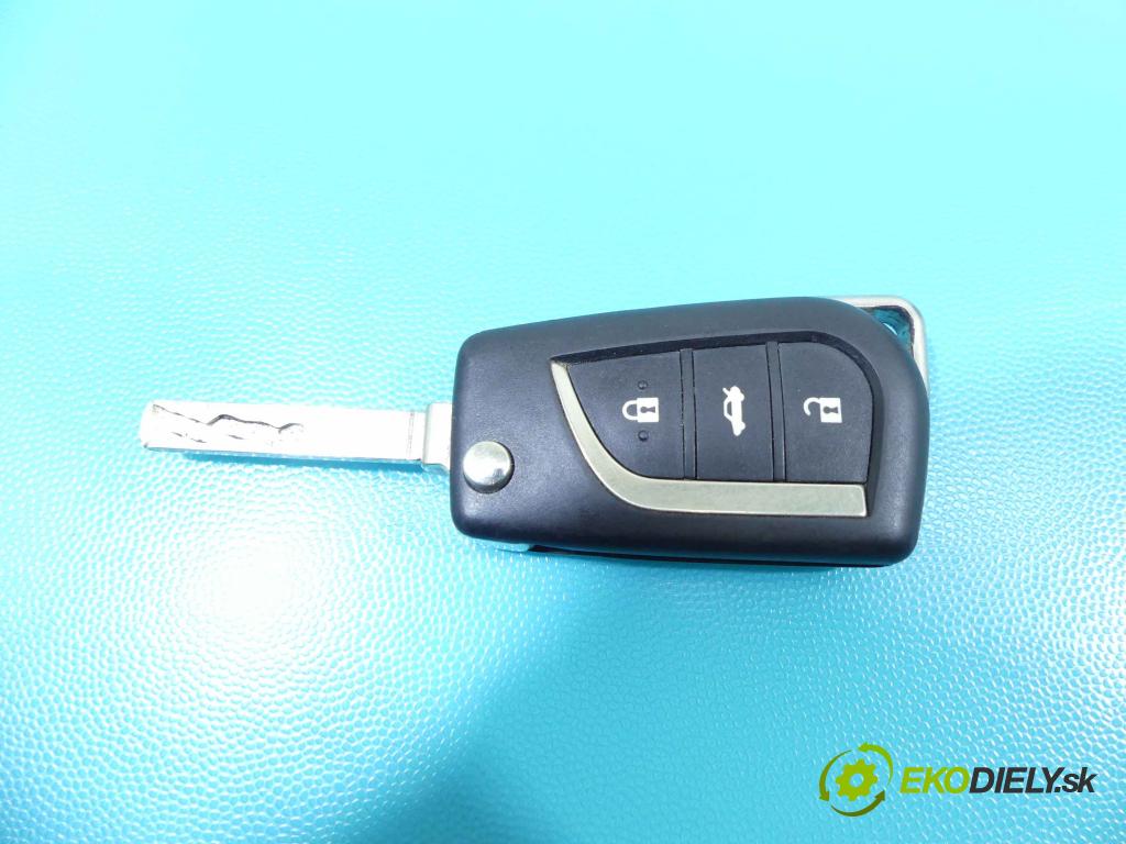 Toyota Verso 2009-2018 1.6 16V 132  HP manual 97 kW 1598 cm3 5- Spínačka  (Spínacie skrinky a kľúče)