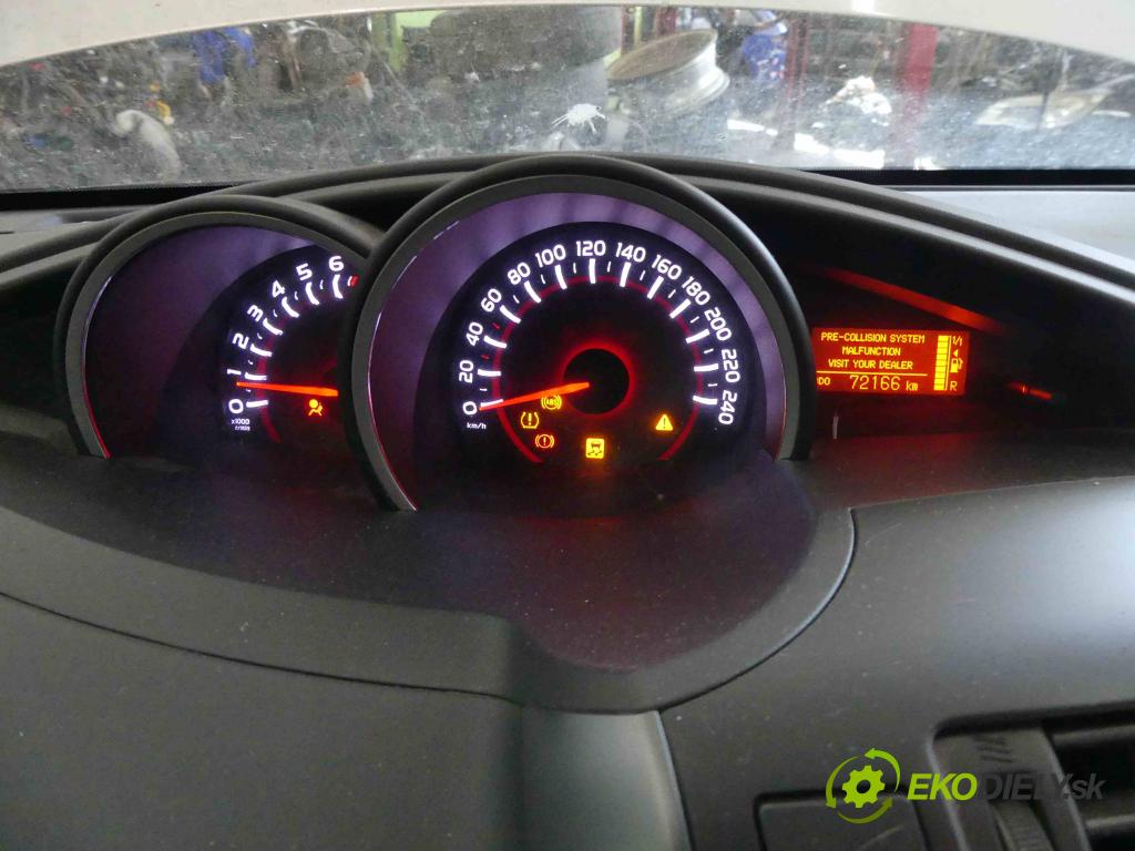 Toyota Verso 2009-2018 1.6 16V 132  HP manual 97 kW 1598 cm3 5- prístrojovka/ budíky 83800-0FA51 (Prístrojové dosky, displeje)