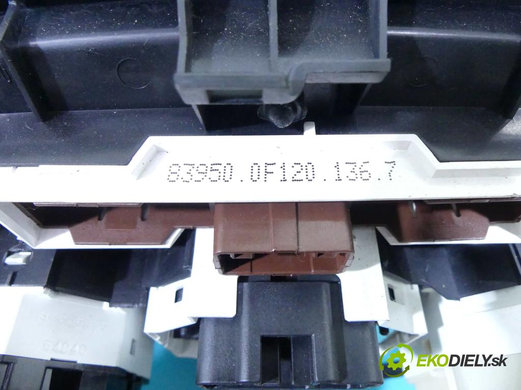 Toyota Verso 2009-2018 1.6 16V 132  HP manual 97 kW 1598 cm3 5- panel kúrenia 55420-0F040