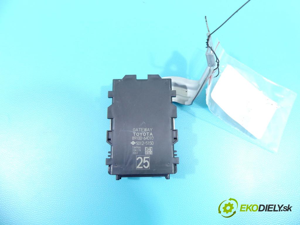 Toyota Verso 2009-2018 1.6 16V 132 hp manual 97 kW 1598 cm3 5- modul řídící jednotka 89100-64010 (Ostatní)