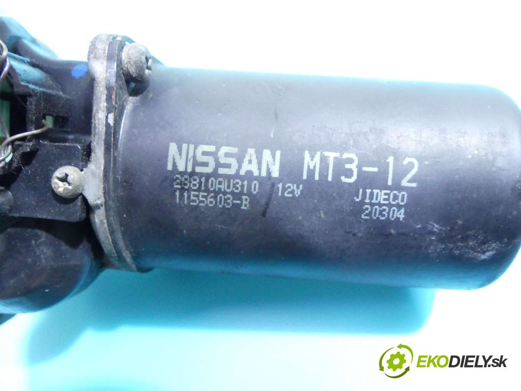 Nissan Primera P12 2001-2007 2.0 16V 140 hp manual 103 kW 1998 cm3 5- motor stěračů přední 28810AU310