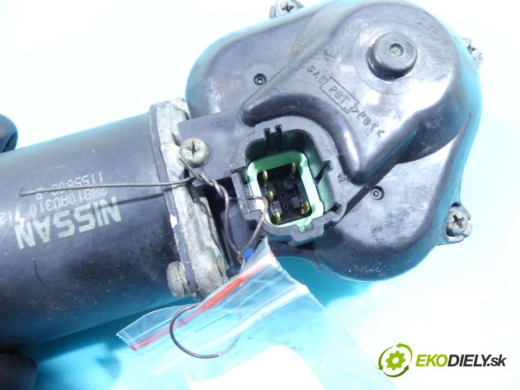Nissan Primera P12 2001-2007 2.0 16V 140 hp manual 103 kW 1998 cm3 5- motor stěračů přední 28810AU310