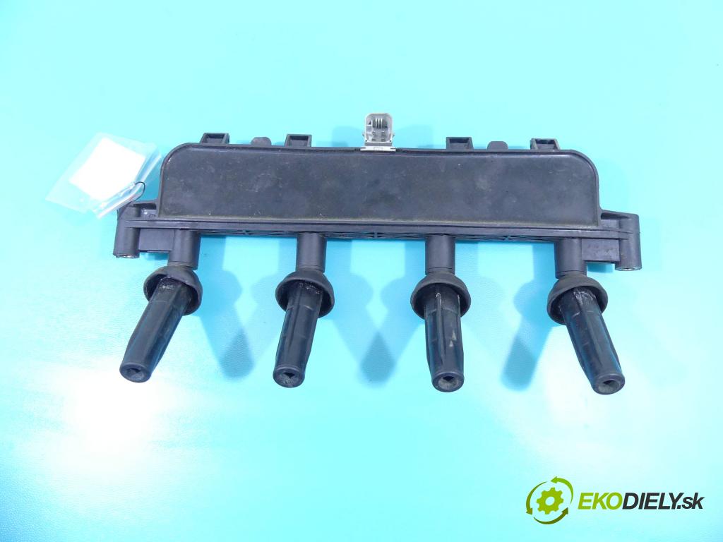 Peugeot 206 1.1 60 HP manual 44 kW 1124 cm3 3- cievka zapaľovacia  (Zapaľovacie cievky, moduly)