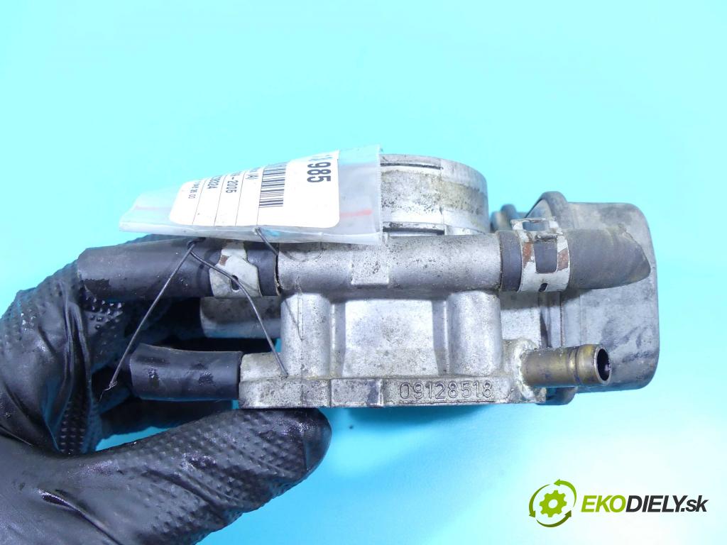 Opel Zafira A 1999-2005 1.8 16V 125 HP manual 92 kW 1796 cm3 5- klapka 09128518 (Škrtiace klapky)