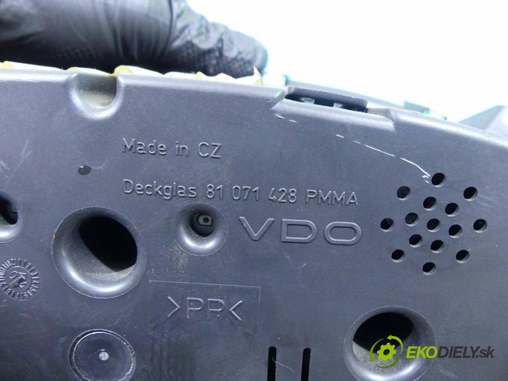 Skoda Octavia I 1996-2010 1.9 tdi 90 HP manual 66 kW 1896 cm3 5- prístrojovka/ budíky 81071428 (Prístrojové dosky, displeje)