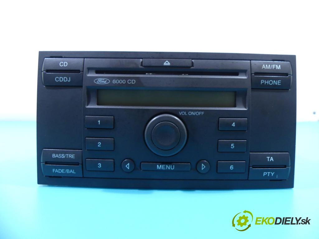 Ford C-Max I 2003-2010 1.8 16V 120 HP manual 88 kW 1798 cm3 5- Radio originál 3M5T-18C815-BE