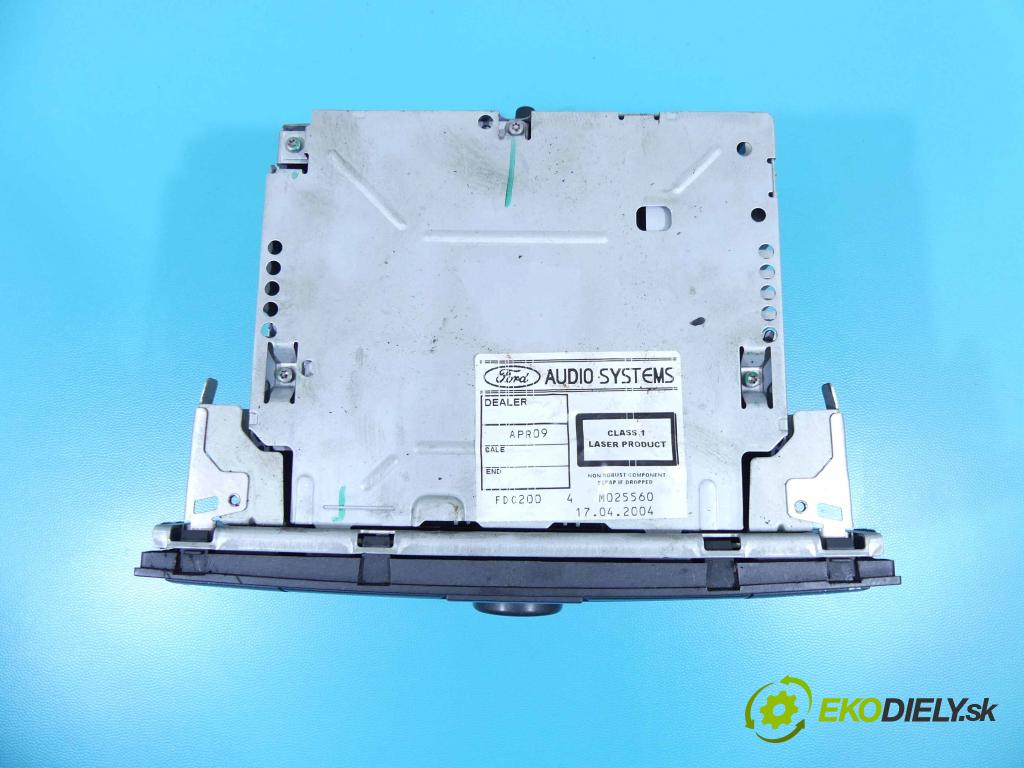 Ford C-Max I 2003-2010 1.8 16V 120 HP manual 88 kW 1798 cm3 5- Radio originál 3M5T-18C815-BE