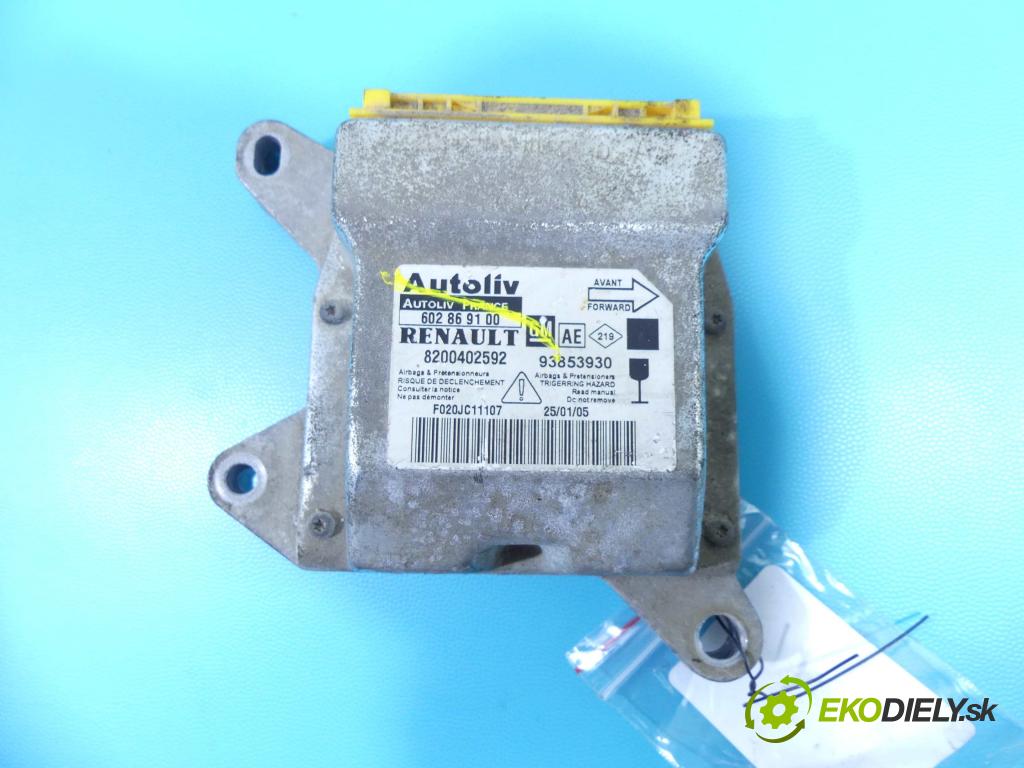 Nissan Primastar 2001-2014 1.9 dci 83 HP manual 61 kW 1870 cm3 5- modul riadiaca jednotka 8200402592 (Ostatné)