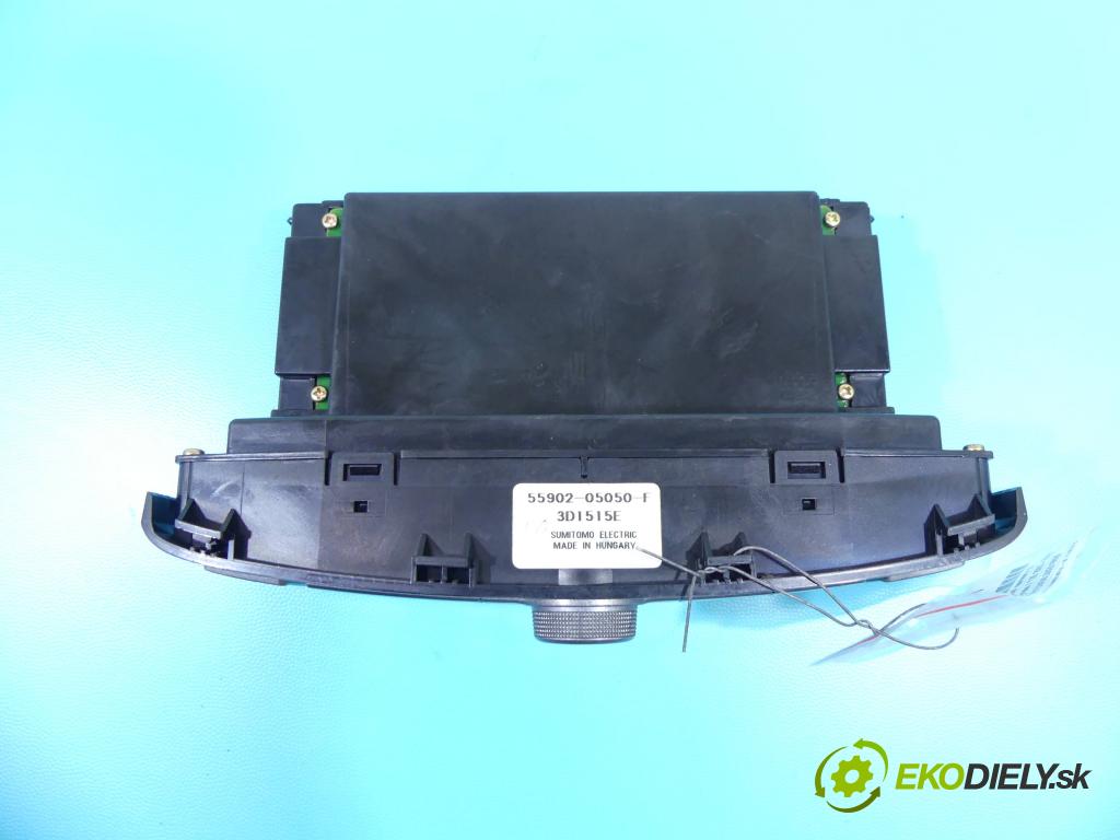 Toyota Avensis II T25 2003-2008 2.0 D4D 116 HP manual 85 kW 1995 cm3 5- panel kúrenia 55900-05160