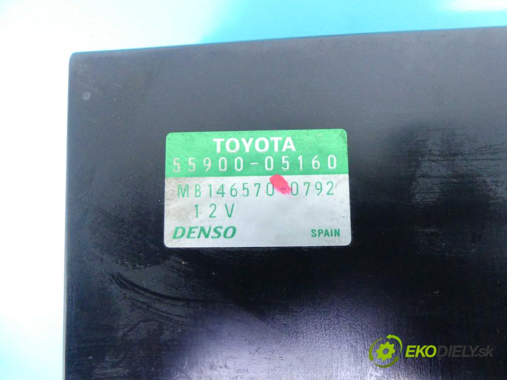 Toyota Avensis II T25 2003-2008 2.0 D4D 116 HP manual 85 kW 1995 cm3 5- panel kúrenia 55900-05160