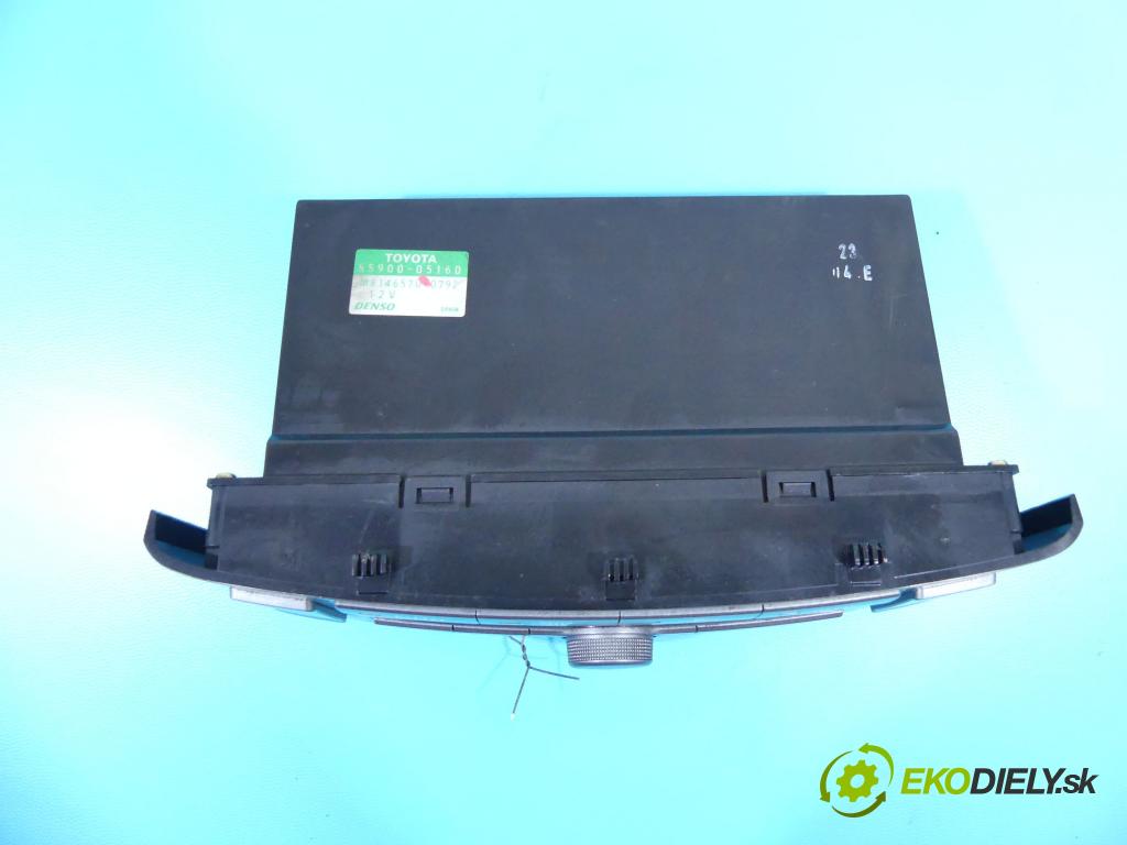 Toyota Avensis II T25 2003-2008 2.0 D4D 116 HP manual 85 kW 1995 cm3 5- panel kúrenia 55900-05160