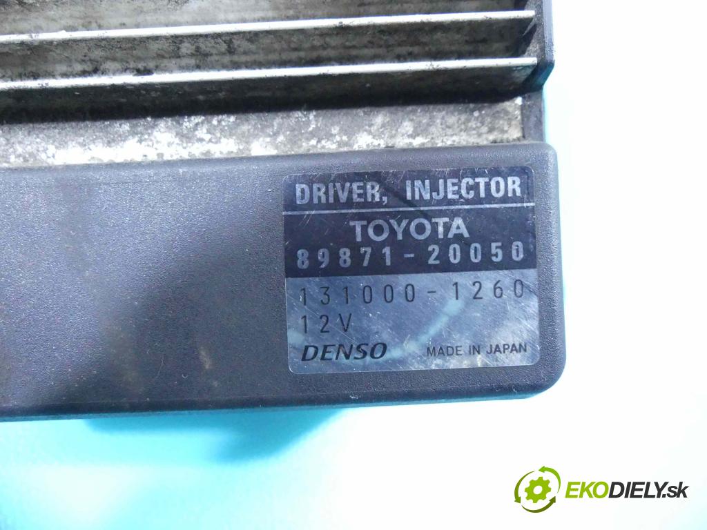 Toyota Avensis II T25 2003-2008 2.0 D4D 116 HP manual 85 kW 1995 cm3 5- modul riadiaca jednotka 89871-20050 (Ostatné)