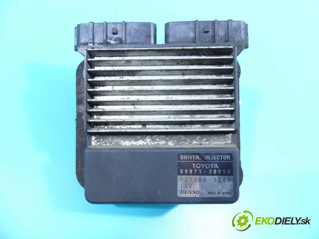 Toyota Avensis II T25 2003-2008 2.0 D4D 116 HP manual 85 kW 1995 cm3 5- modul riadiaca jednotka 89871-20050 (Ostatné)