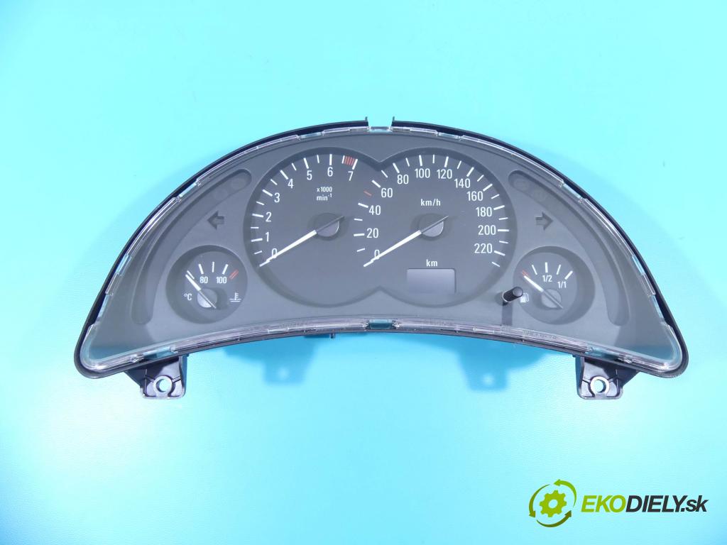 Opel Corsa C 2000-2006 1.2 16V 75 hp manual 55 kW 1199 cm3 3- řídící jednotka motoru 55350552