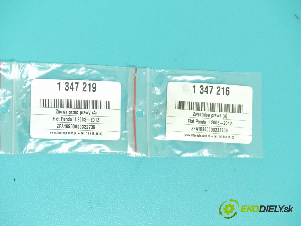Fiat Panda II 2003-2012 1.1 54 HP manual 40 kW 1108 cm3 5- brzdič predné pravý (Ostatné)