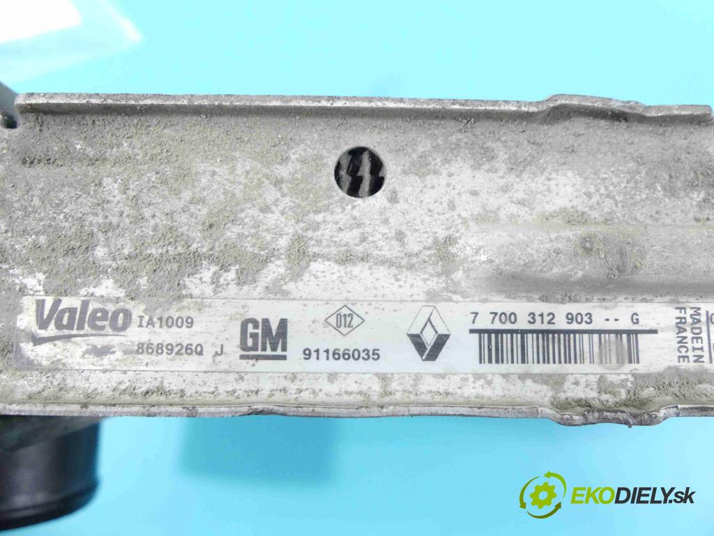 Nissan Primastar 2001-2014 1.9 dci 83 hp manual 61 kW 1870 cm3 5- Intercooler 7700312903G (Chladiče nasávaného vzduchu (intercoolery))