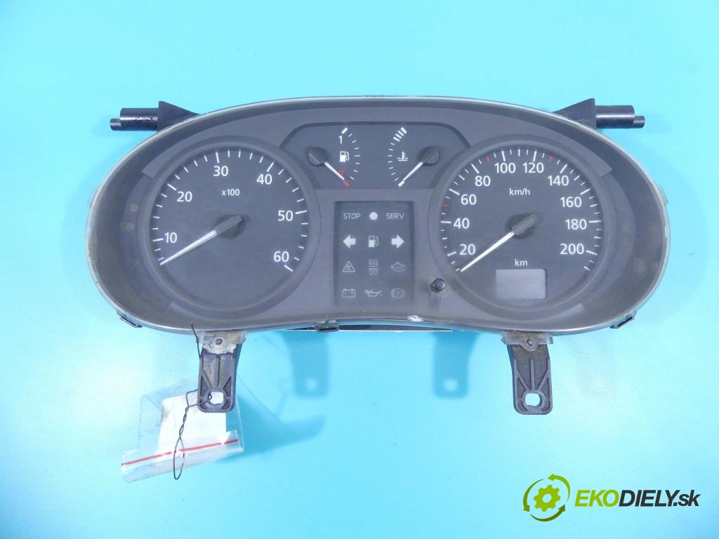 Nissan Primastar 2001-2014 1.9 dci 83 HP manual 61 kW 1870 cm3 5- prístrojovka/ budíky 8200279062 (Prístrojové dosky, displeje)