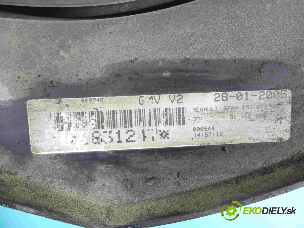Nissan Primastar 2001-2014 1.9 dci 83 HP manual 61 kW 1870 cm3 5- Ventilátor chladiča 8200151873