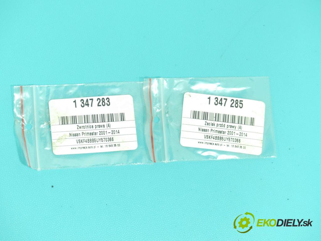 Nissan Primastar 2001-2014 1.9 dci 83 HP manual 61 kW 1870 cm3 5- náboj pravé  (Náboje)