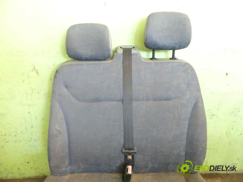 Nissan Primastar 2001-2014 1.9 dci 83 HP manual 61 kW 1870 cm3 5- Sedačka pravý  (Sedačky, sedadlá)