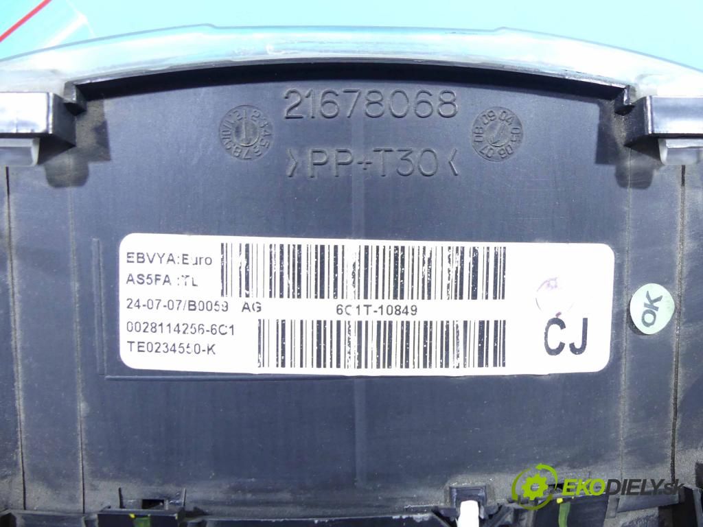 Ford Transit 2006-2013 2.2 tdci 110 HP manual 81 kW 2198 cm3 5- prístrojovka/ budíky 6C1T-10849-CJ (Prístrojové dosky, displeje)