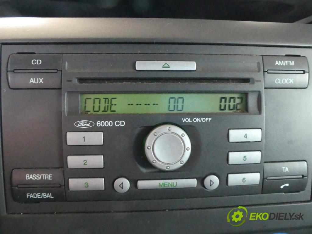 Ford Transit 2006-2013 2.2 tdci 110 HP manual 81 kW 2198 cm3 5- Radio originál 6C1T-18C815-AJ