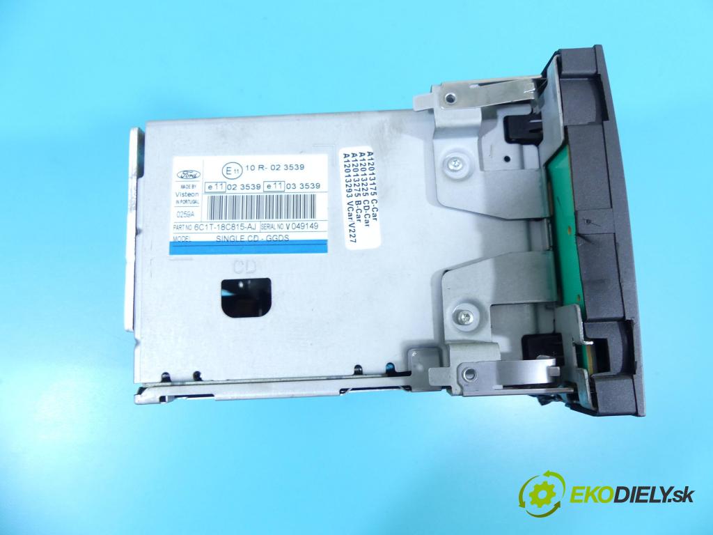 Ford Transit 2006-2013 2.2 tdci 110 HP manual 81 kW 2198 cm3 5- Radio originál 6C1T-18C815-AJ