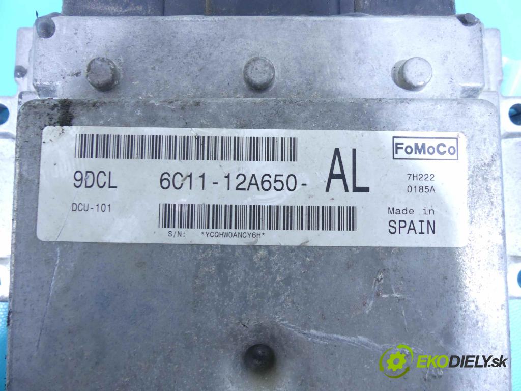Ford Transit 2006-2013 2.2 tdci 110 hp manual 81 kW 2198 cm3 5- řídící jednotka motoru 6C11-12A650-AL