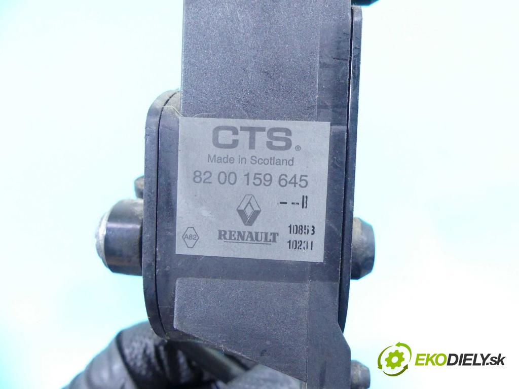 Renault Scenic II 2003-2009 1.9 dci 120 HP manual 88 kW 1870 cm3 5- pedále 8200159645 (Pedále)