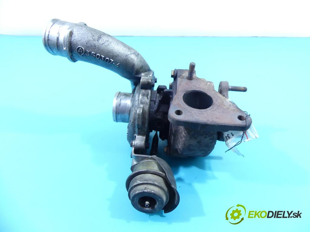 Renault Scenic II 2003-2009 1.9 dci 120 hp manual 88 kW 1870 cm3 5- Turbodmychadlo 708639-7 (Turbodúchadla (kompletní))