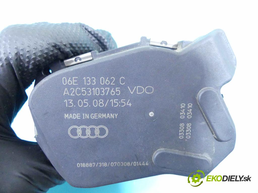 Audi A6 C6 2004-2011 3.0 V6 TFSI automatic 213 kW 2995 cm3 4- klapka 06E133062C (Škrtiace klapky)
