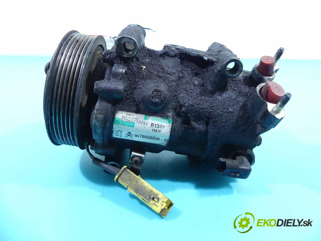 Citroen C4 Grand picasso I 2006-2013 1.6 hdi 109 HP manual 80 kW 1560 cm3 5- čerpadlo klimatizácie 9678656080