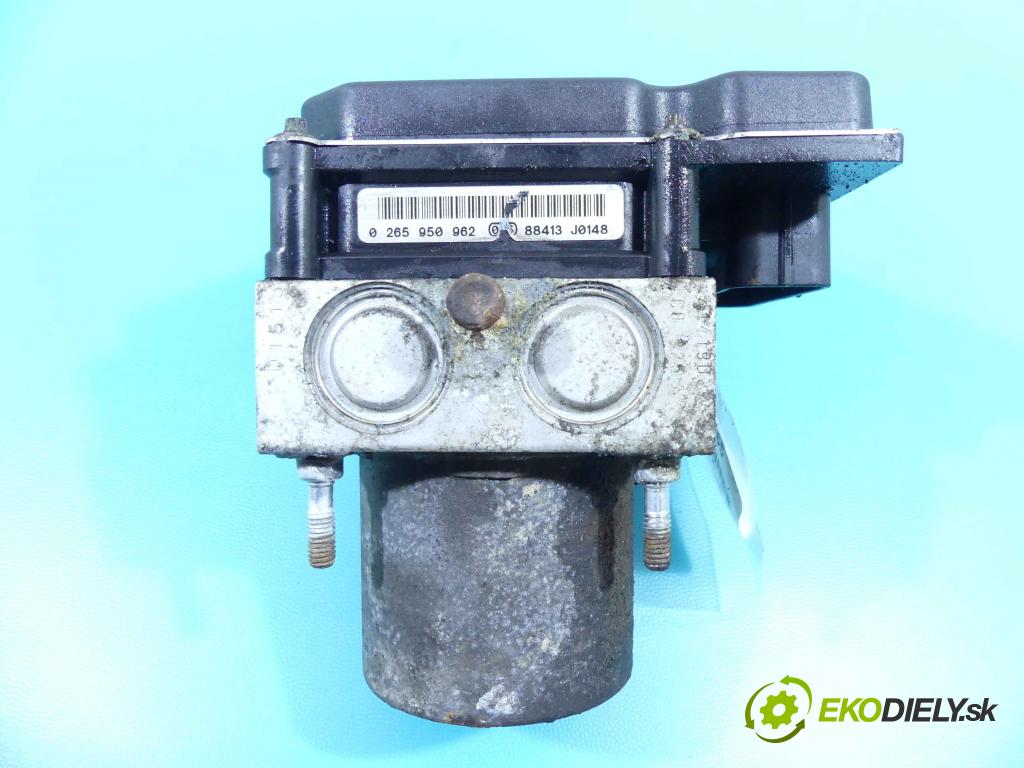 Citroen C4 Grand picasso I 2006-2013 1.6 hdi 109 HP manual 80 kW 1560 cm3 5- čerpadlo abs 0265950962 (Pumpy ABS)