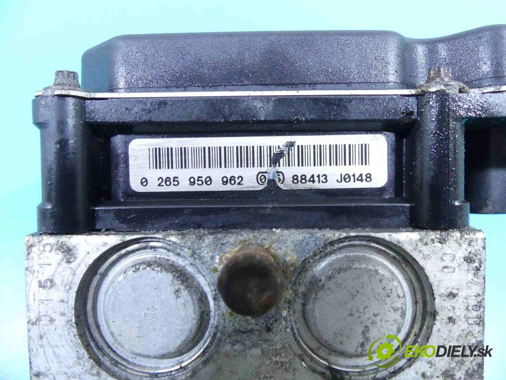 Citroen C4 Grand picasso I 2006-2013 1.6 hdi 109 HP manual 80 kW 1560 cm3 5- čerpadlo abs 0265950962 (Pumpy ABS)