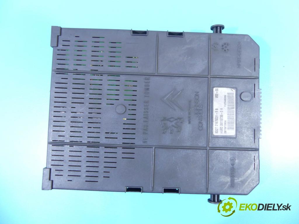Citroen C4 Grand picasso I 2006-2013 1.6 hdi 109 hp manual 80 kW 1560 cm3 5- řídící jednotka motoru 0281012980