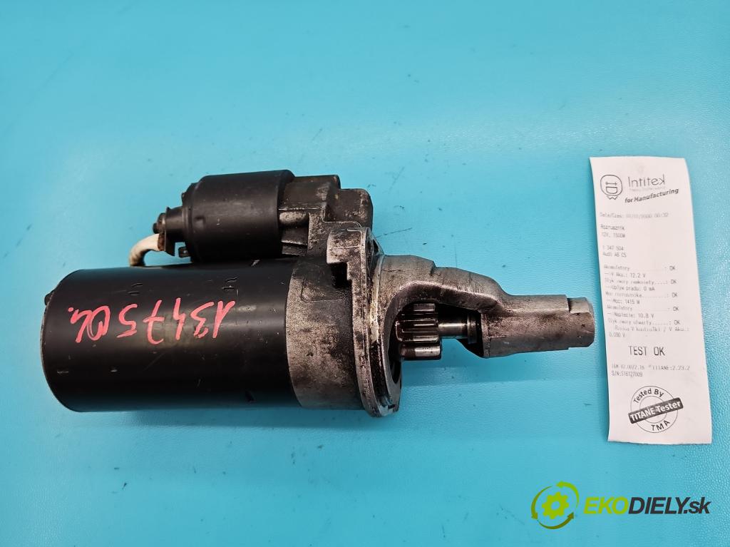 Audi A6 C5 1997-2004 2.5 tdi 150 HP manual 110 kW 2496 cm3 4- štartér 0001109021 (Štartéry)