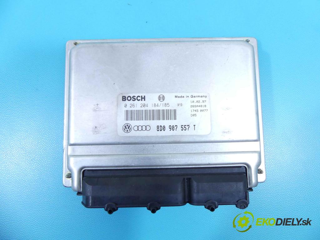 Vw Passat B5 1995-2005 1.8 T 150 hp manual 110 kW 1781 cm3 4- řídící jednotka motoru 0261204184