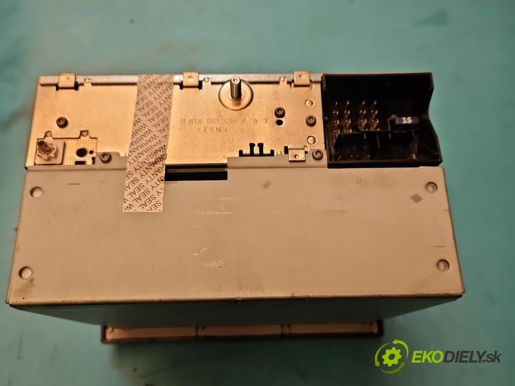 Opel Astra III 2004-2014 1.8 16V 125 HP manual 92 kW 1796 cm3 5- Radio originál 13154304