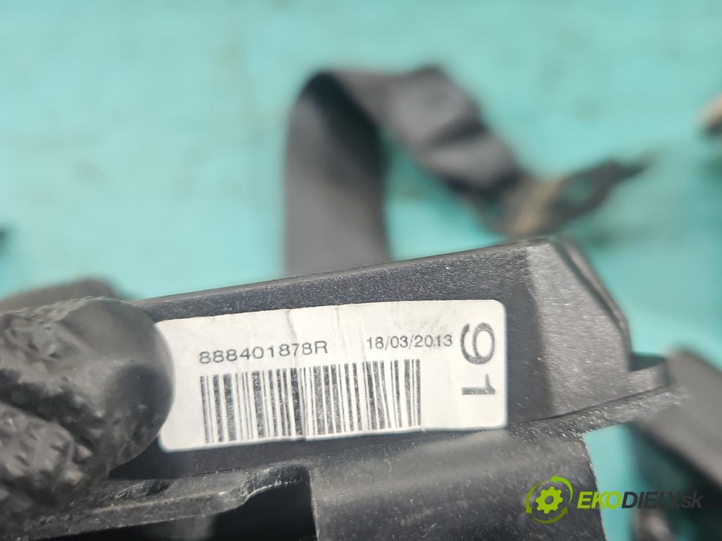 Renault Clio IV 2012-2020 1.5 dci 90 hp manual 66 kW 1461 cm3 5- Pohovka: zadní  (Sedadlo)