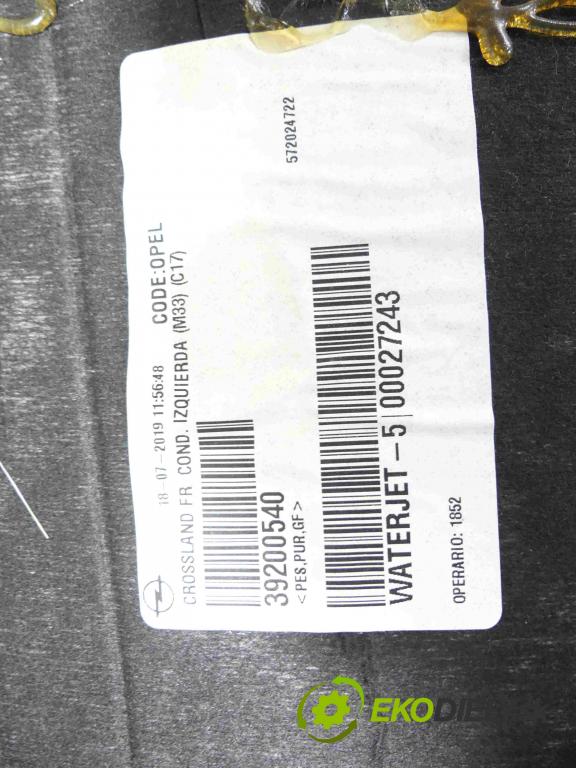 Opel Crossland 2017-2024 Do tlaku