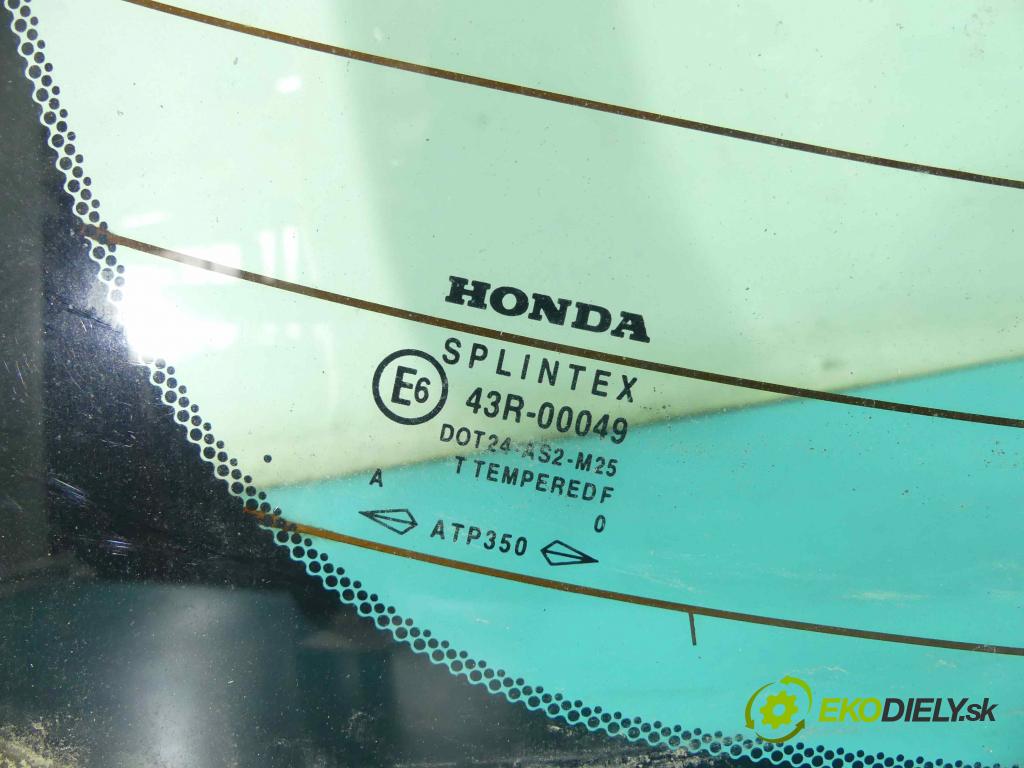 Honda Accord VI 1998-2002 1,8.0 16V 136hp automatic 100 kW 1850 cm3 5- sklo zadní  (Okna zadní)