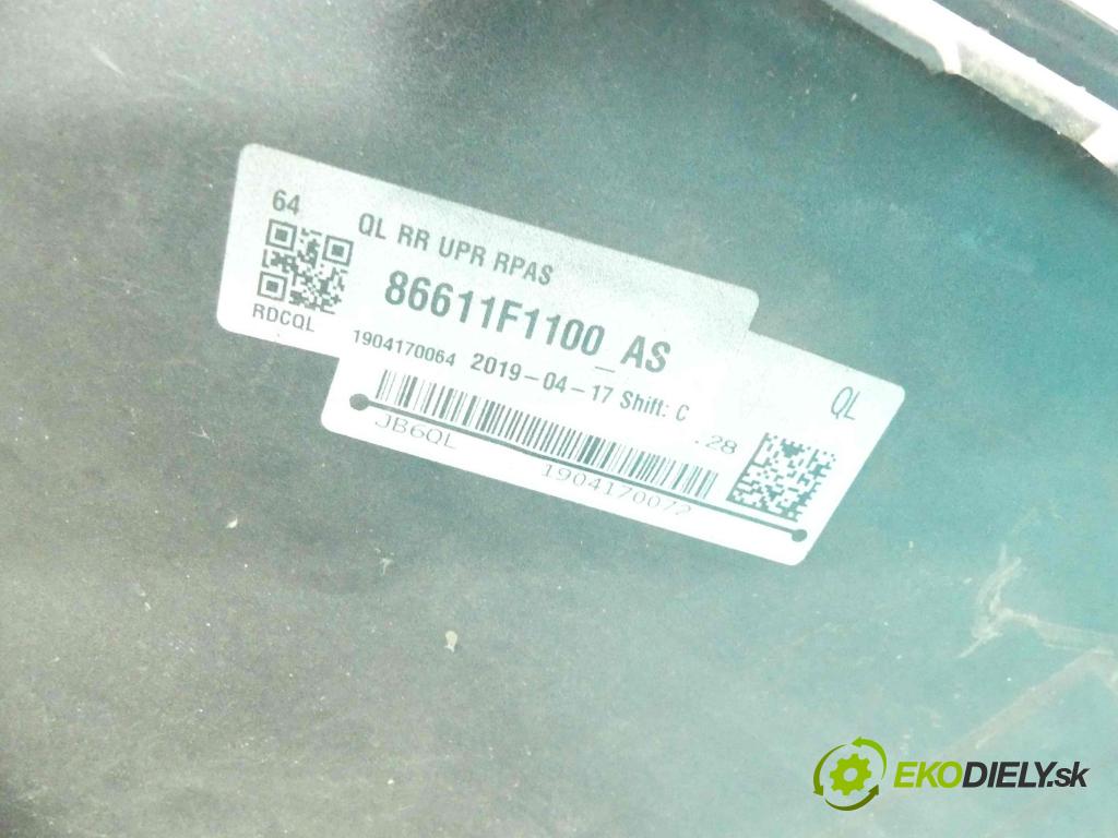 Kia Sportage IV 2015-2021 1.7 crdi 116 hp manual 85 kW 1685 cm3 5- nárazník zadní  (Ostatné)