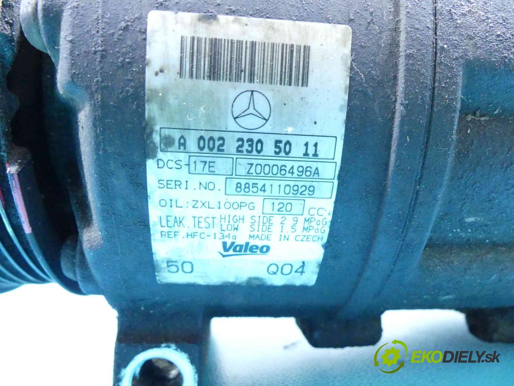 Mercedes C W204 2007-2014 2,2.0 CDI 170 HP automatic 125 kW 2148 cm3 4- čerpadlo klimatizácie A0022305011